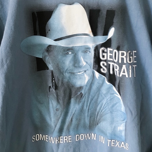 Vintage Official George Strait 2006 Tour T-Shirt - Picture 3 of 7